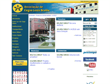Tablet Screenshot of acelb.org.br